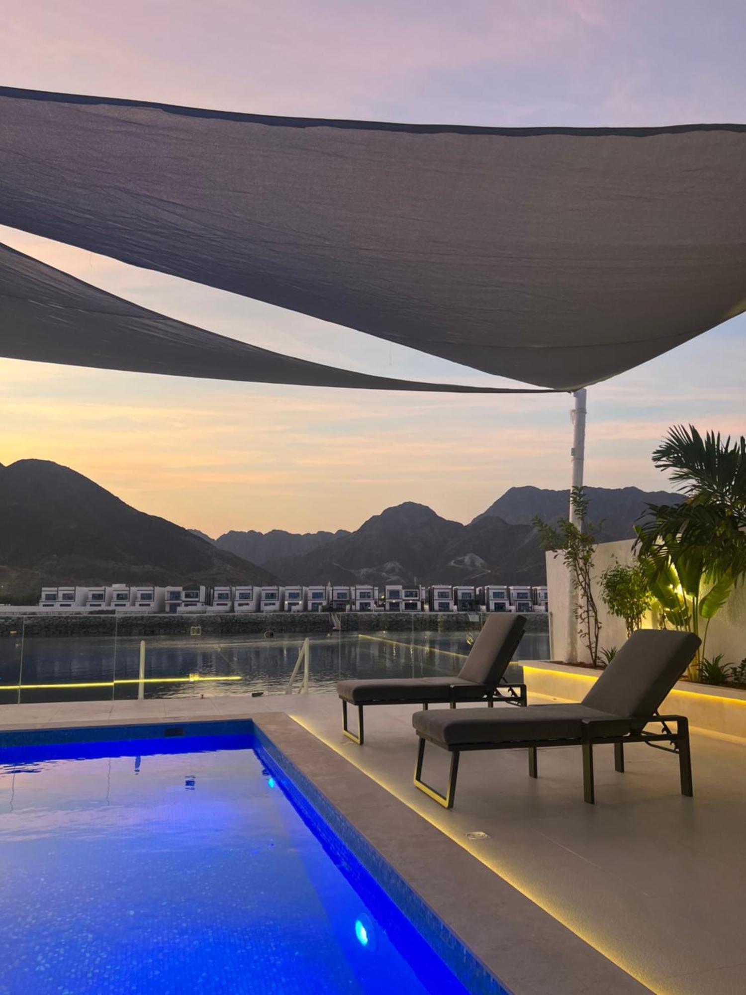 Al Dana Sea View Villa Fujairah Eksteriør bilde